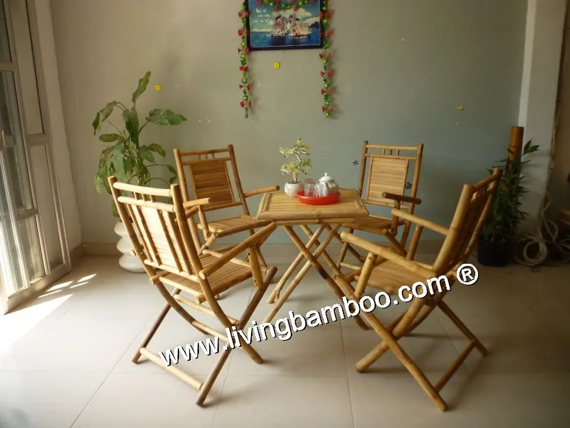 PHUOC HIEP DINING SET - BAMBOO FURNITURE
