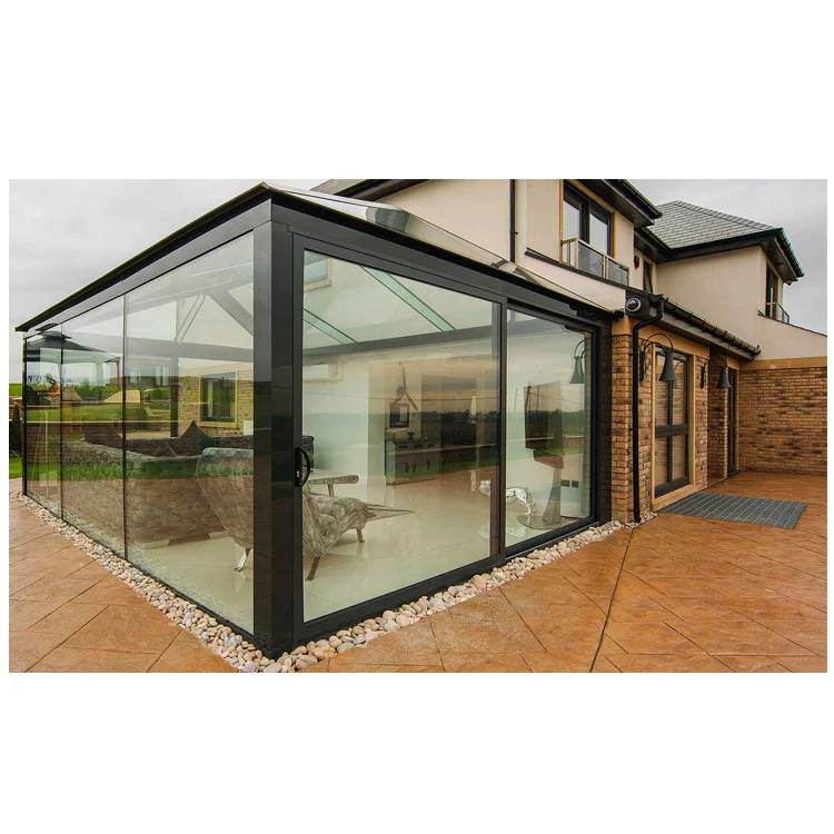 slant or square additions to homes adding a green house sun room