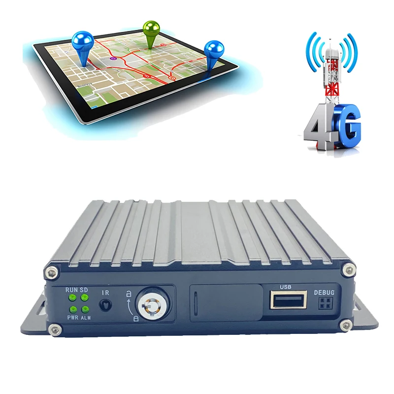 Hot sale high quality 4g GPS cmsv6 temperature sensor speed sensor 4 channels for wholesale