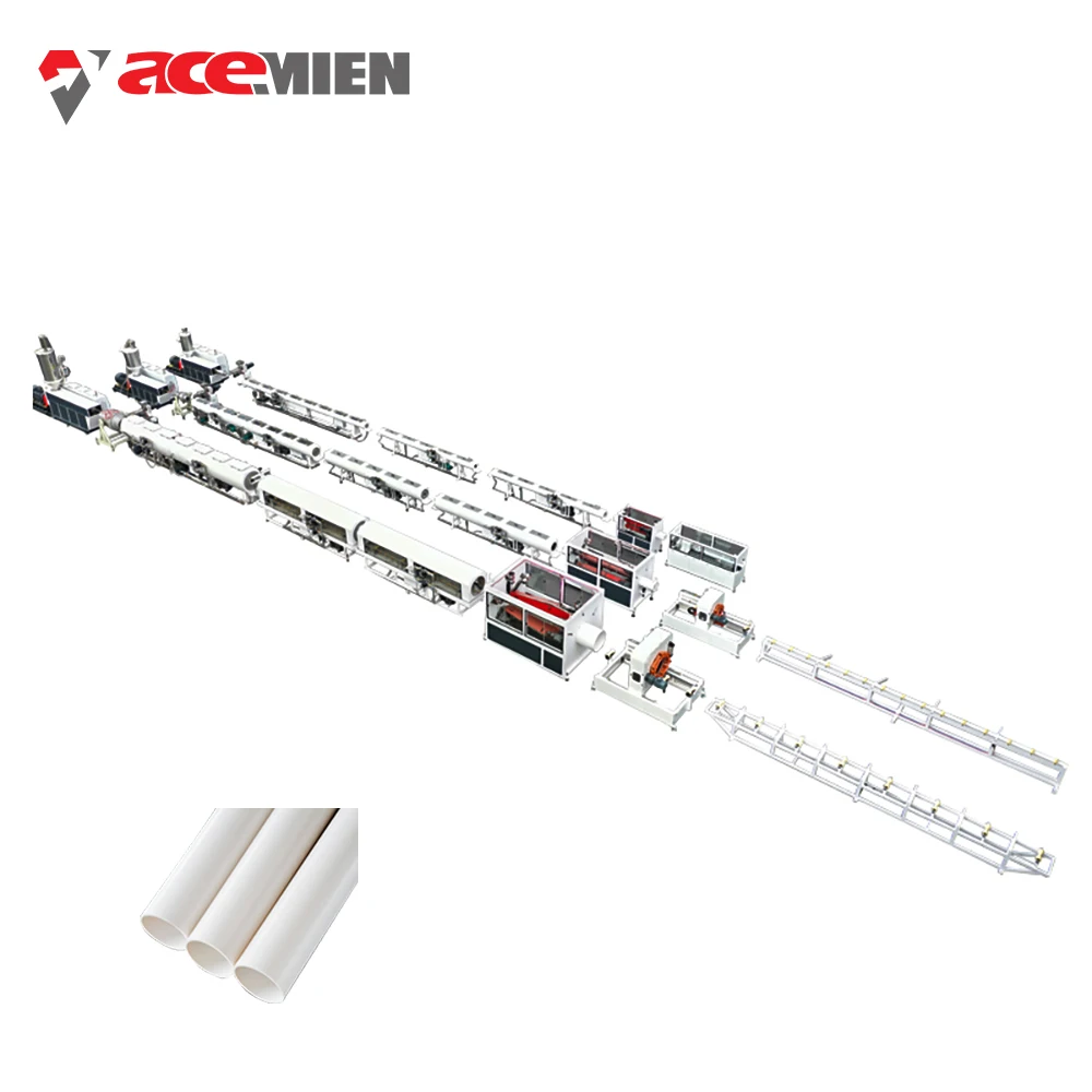 New Customized PVC C-PVC cable protection pipe extrusion line manufacturing making machine