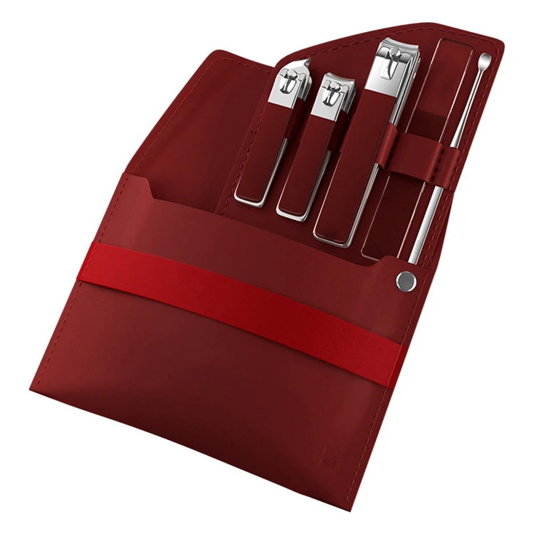 WELLFLYER MS-1070 Multicolor OEM Manicure Set Professional Nail Clippers Kit Beauty Care Tool Sharp Stainless Steel Manicure set