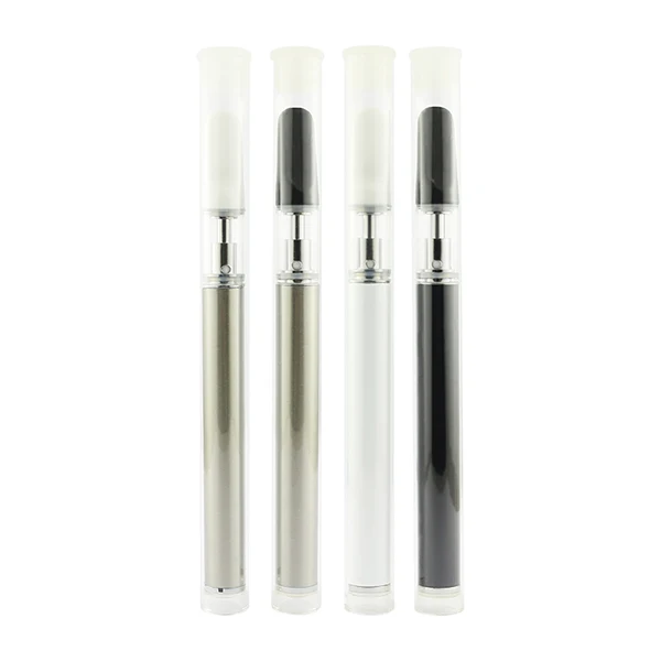 No Wick Thick Oil Disposable Oil Pen Slim Glass 0.3 .5ml Tank Ceramic Mouthpiece disposable vape pen