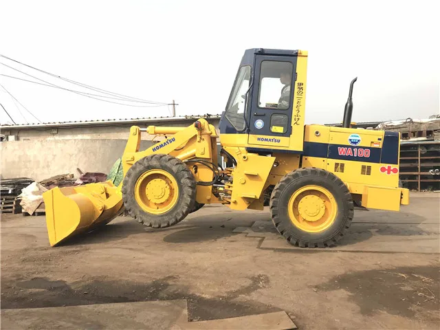 
Komatsu wa100-1 wheel loader,Used komatsu wa100 loader, japanese used komatsu wa100 wheel loader 