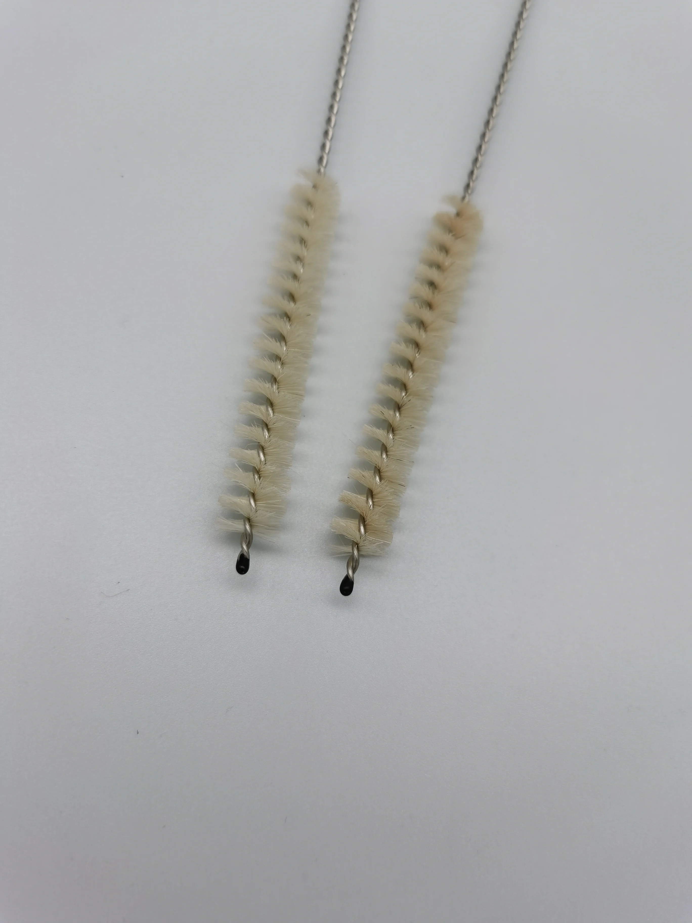 Manufacturers wholesale natural coconut palm brush wire brush 304 stainless steel twisted wire straw brush