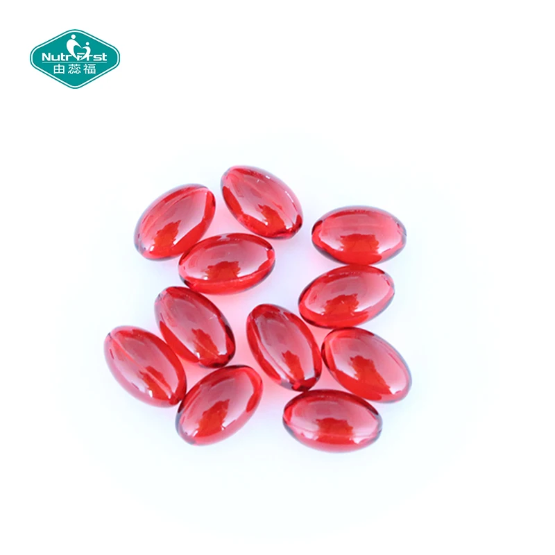 Nutrifirst Bespoke Packing Cod Liver Oil Flaxseed Oil Vitamin A Beta-carotene Softgel Capsule for Bone & Vision Health