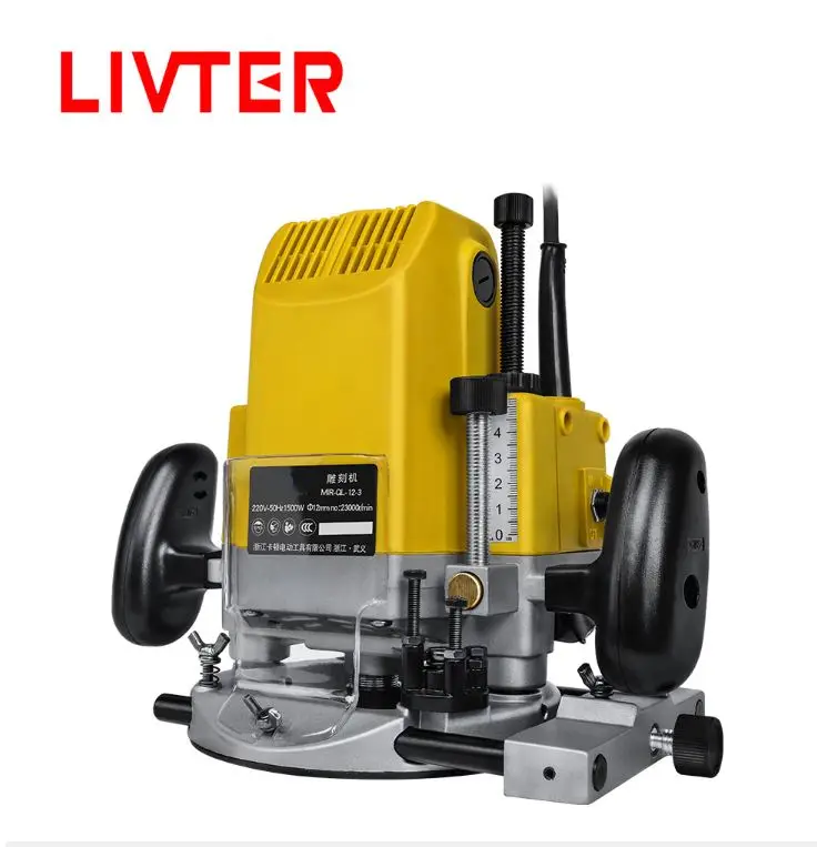 
LIVTER Hand held woodworking electric engraving machine multifunctional trimming machine slotting machine 