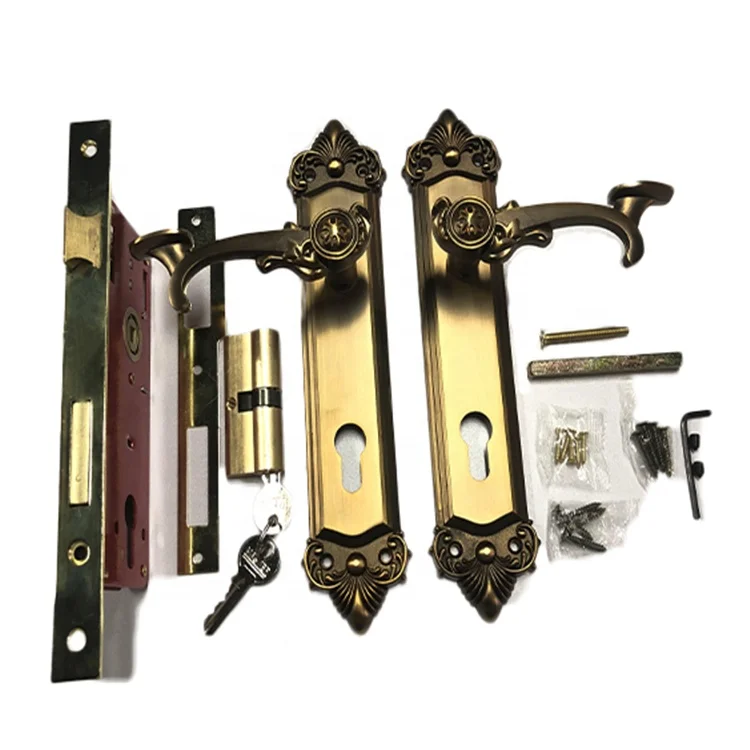 Hot sale sliding italian german bathroom aluminum wooden brass pin cylinder toilet keyless hotel mortise door lock