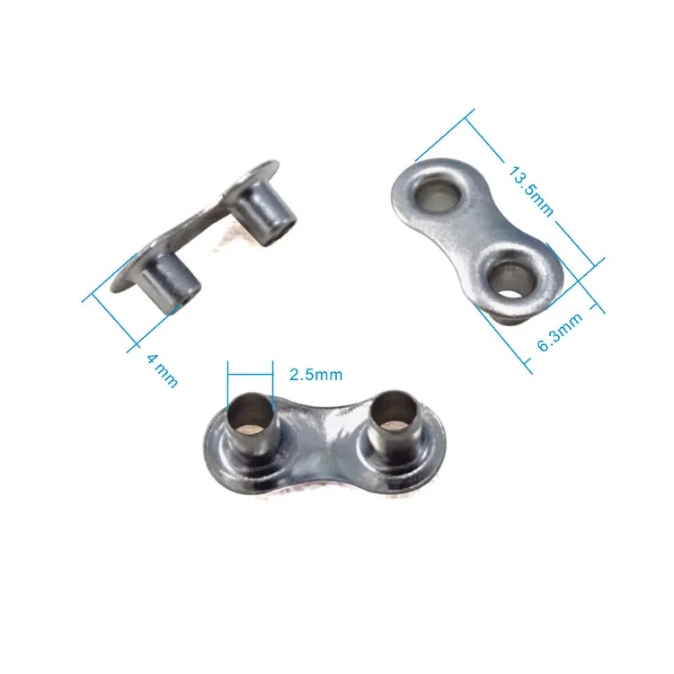 New design fancy hook eye fastener eyelet button ring double holes eye grommet  eyelet for clothing