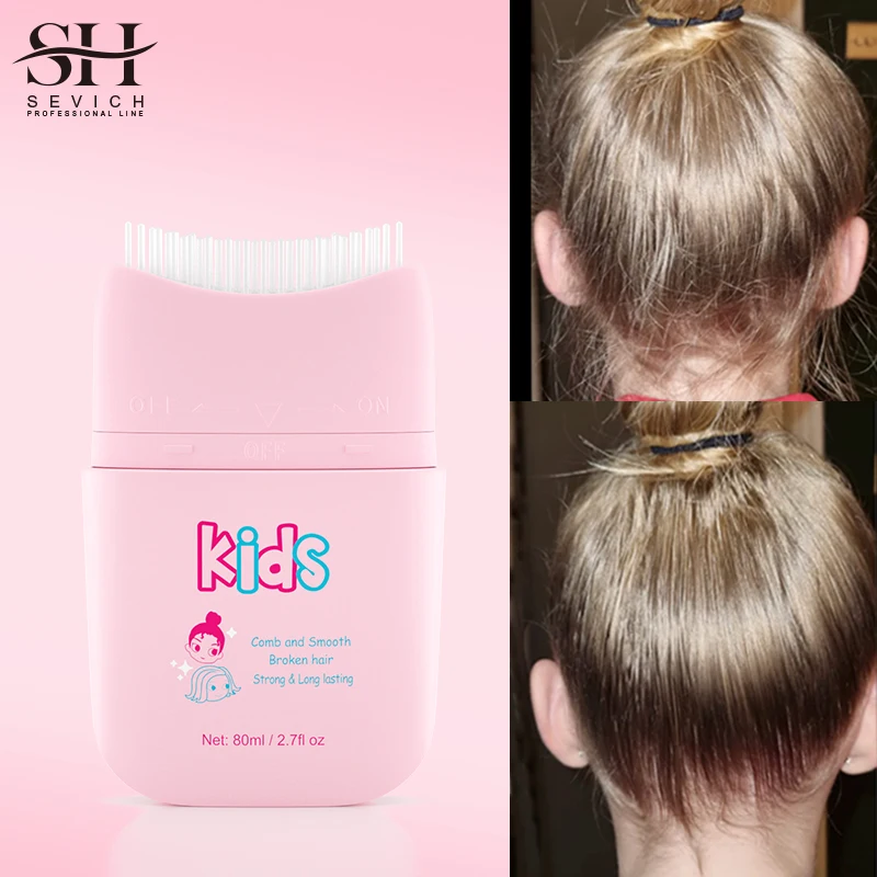 Customized for Child Black Hair Dye Customized Small And Cute Non Greasy Smooth Styling Hair Wax Gel With Comb