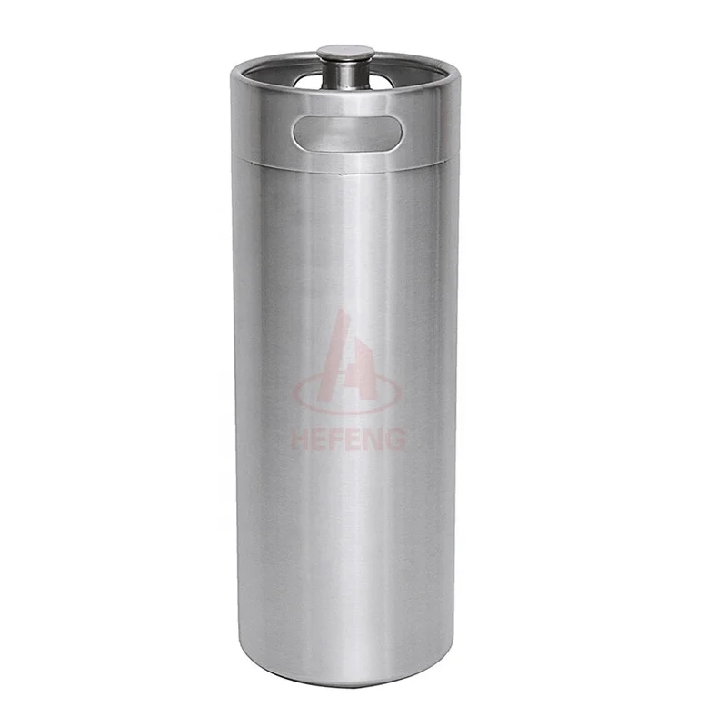 10L (2.64 Gallon) Stainless Steel Mini Keg for Beer Homebrew Kegerator Growler Ball Lock Cornelius Corny
