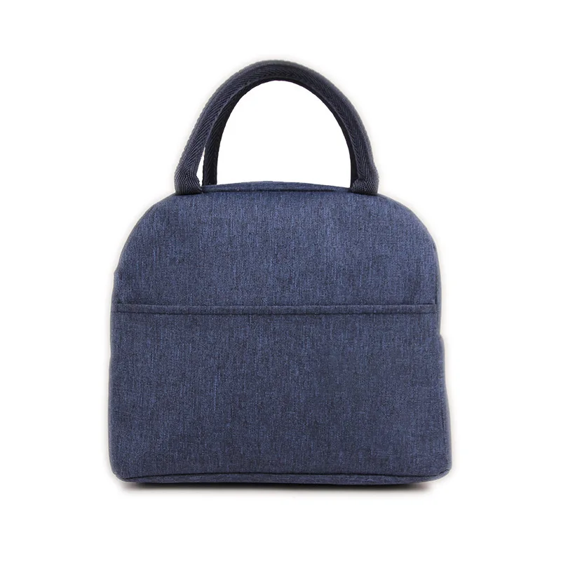 Wholesale Customized Insulated Lunch Bag with Carry Handle Waterproof Portable Picnic or Work and School Lunch Bag Custom Logo