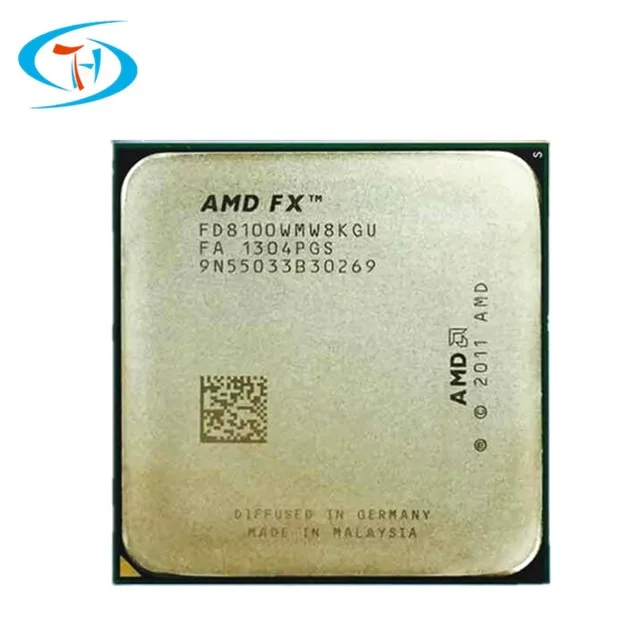 AMD FX8100 AM3+ 3.1GHz 8MB CPU processor 8 core serial scrattered pieces FX-8100