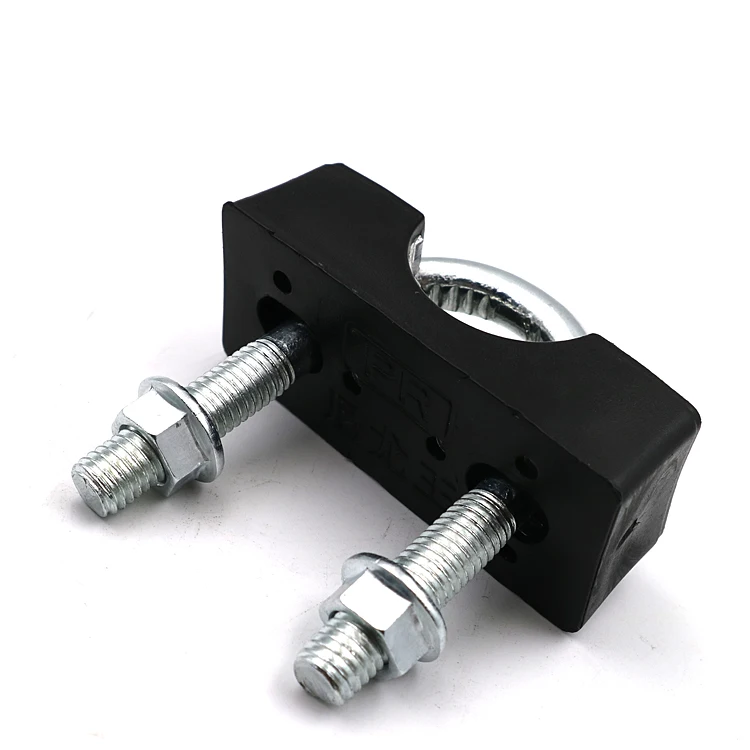 BaoJia rolling up gate part Door Lock Buckle Spring Barrel U bolt clamp for roller shutter