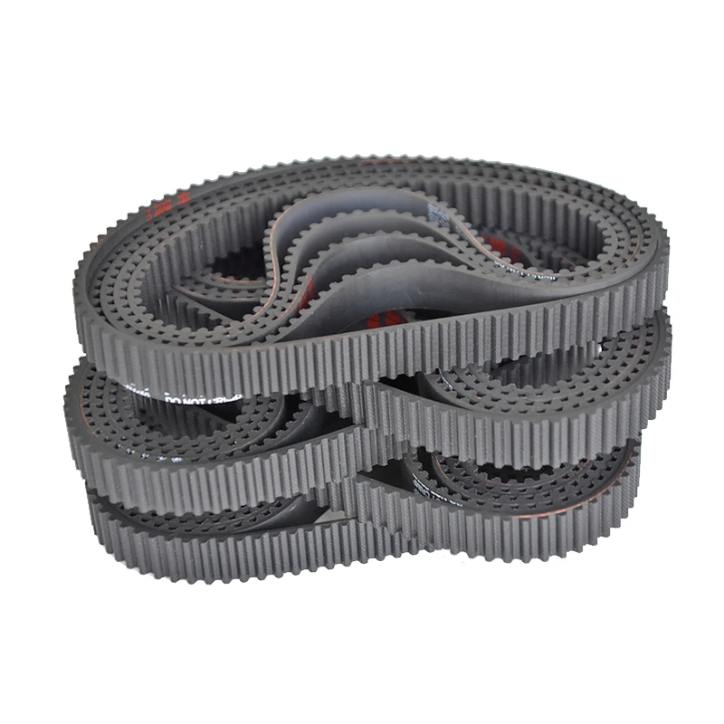 Factory price industrial single-sided toothed belt black rubber synchronous belt S5M timing belt