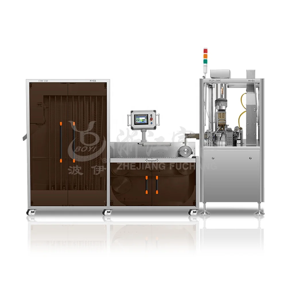Automatic Hard Capsule Liquid Filling Banding Sealing Production Line