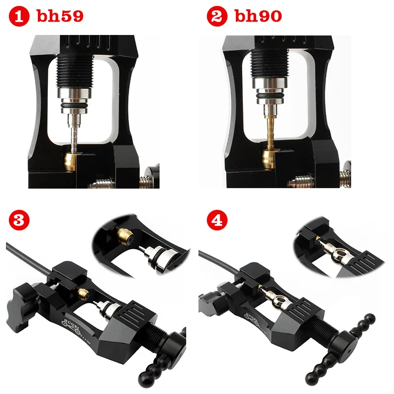 MUQZI горный велосипед дорожный велосипед дисковый тормоз Велосипедное масло игла оливковая головка установка вставка в инструмент Pentaline BH59/90