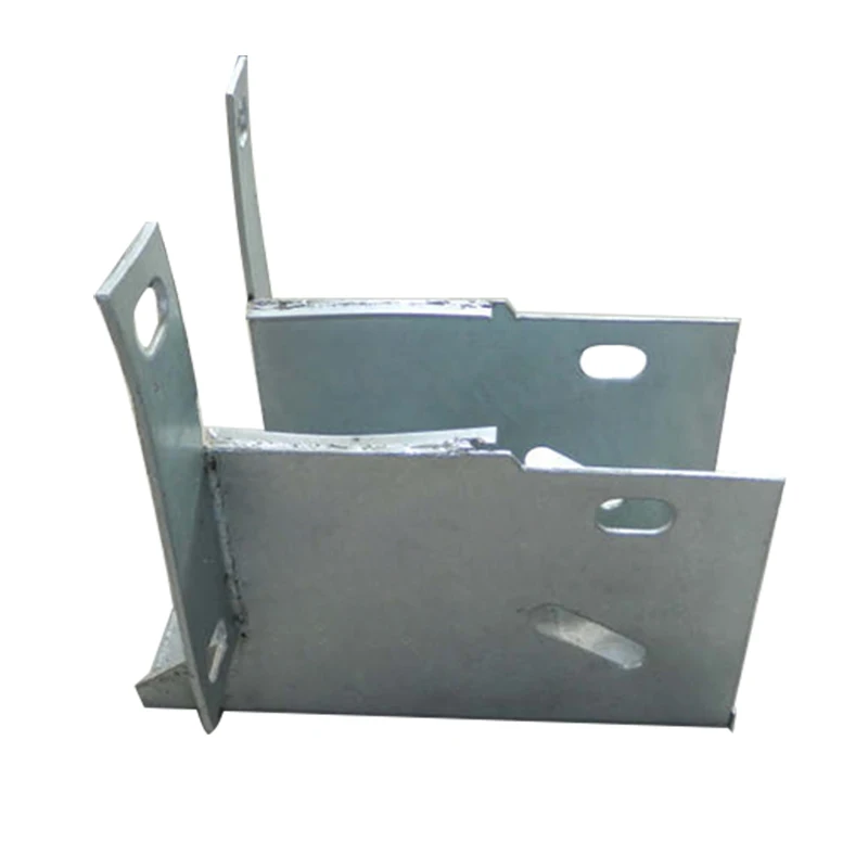 Metal Highway Guardrail Customized F Spacer Block for Square Post Crash Barrier System
