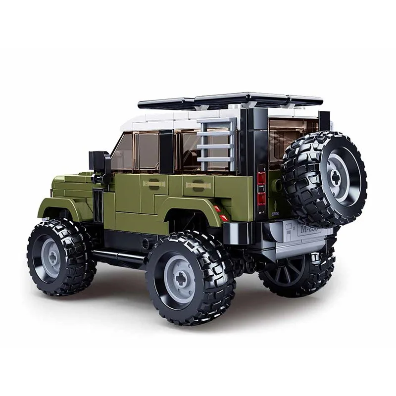 Mould Kin DIY Car Toy Large Size Toys Birthday Gift 13175 SUV Model Off Road Vehicle Static Version Kids Plastic Building Block