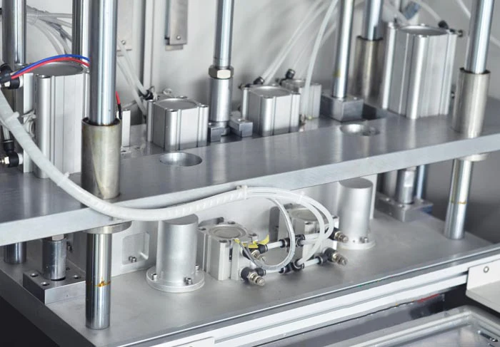 Lithium Battery Automatic Vacuum Heat Sealer Sealing Packaging Machine for Pouch Cell Second Final Sealing after electrolyte fil