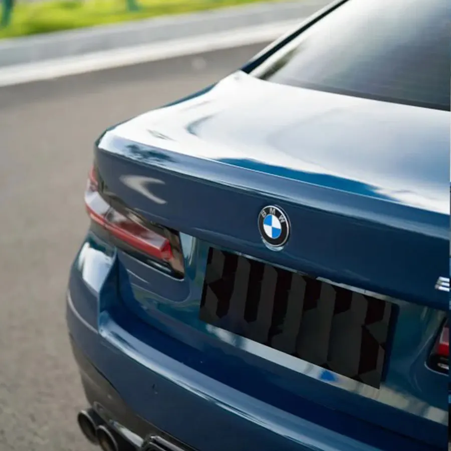 KDPPF Factory Price Sand Proof Color TPU PPF Fade Proof Invisible Not Leave Glue Santorini Blue Car Wrap