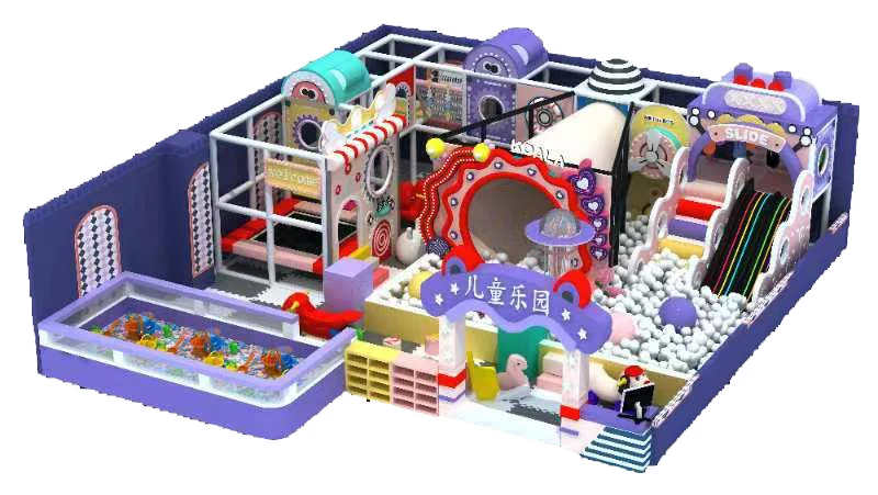 Indoor Space Theme Park Cheap Kids Plastic Inside Naughty Castle Games Ball Pits Playground Price Big Children Soft Play Center