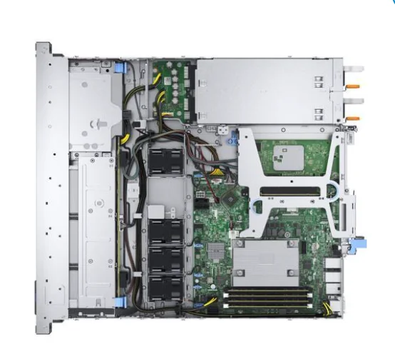  Оригинальный бренд Новый PowerEdge R340 Ксеон E-2234 32G RAM 2X 1 2 ТБ SAS 10K H330 контроллер 350 Вт блок питания для ноутбука DELL 1U стоечный