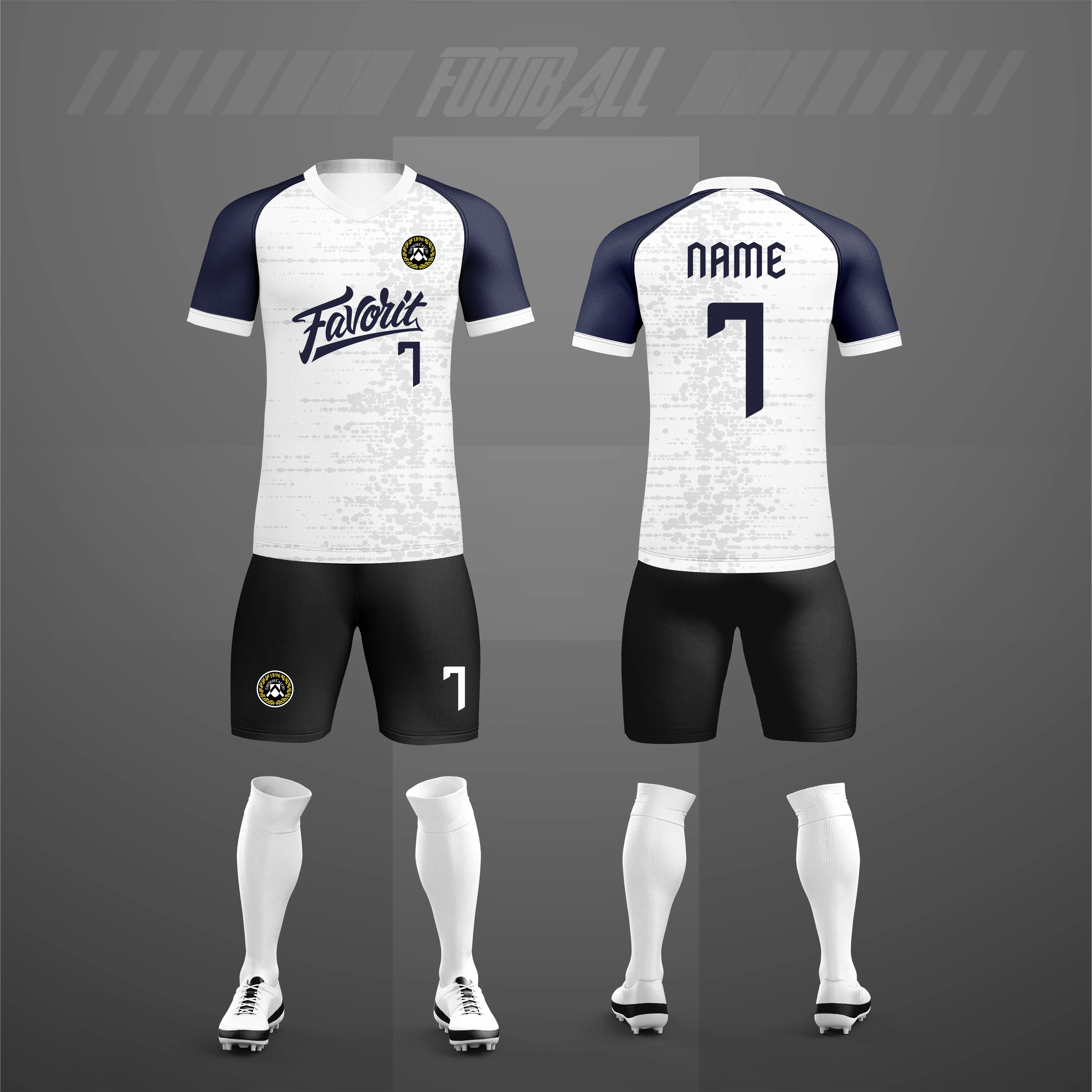 Retro Fashion Youth Soccer Jersey Custom Subliminatiom,Name And Number Printing Classic Soccer Jerseys For The Whole Team