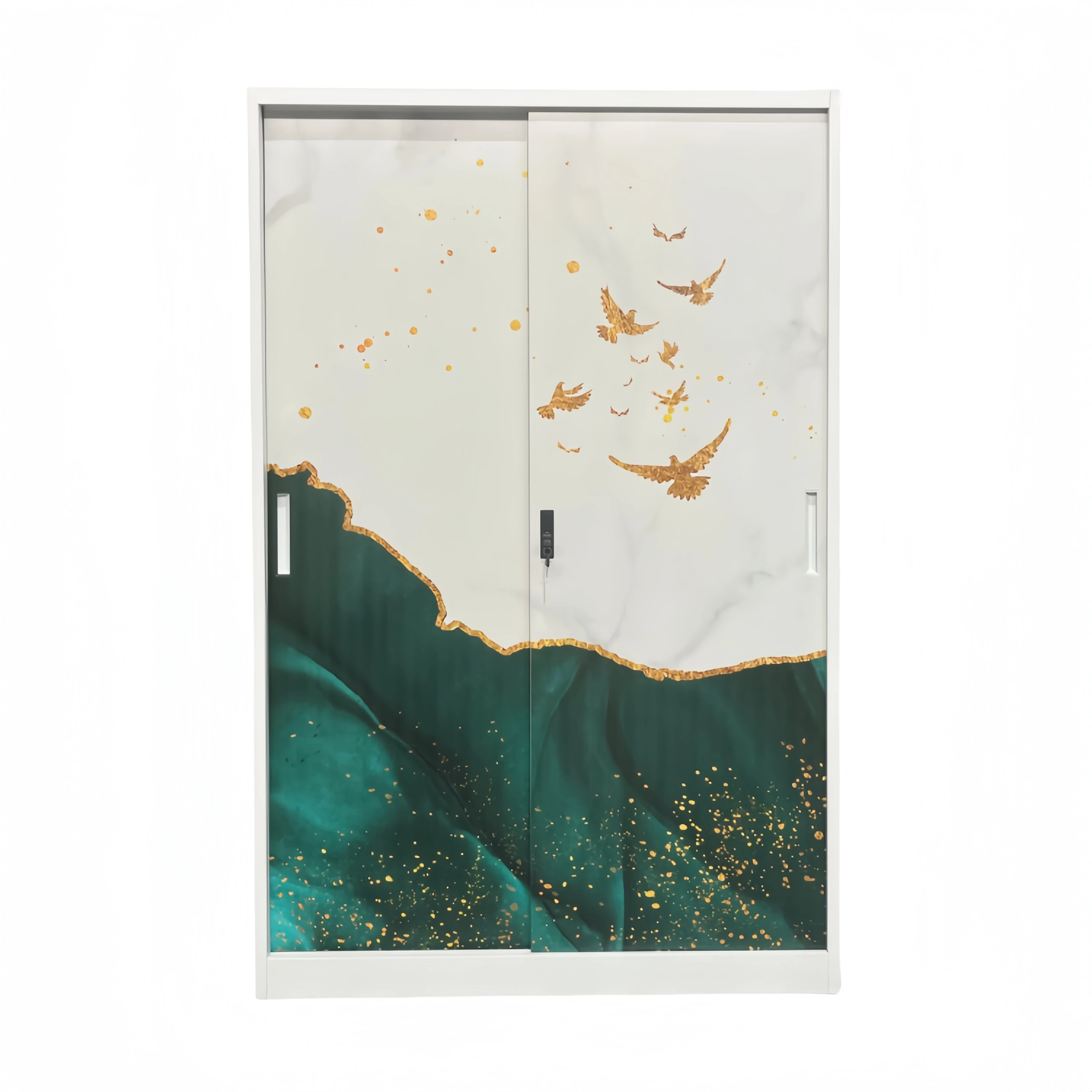 Hot Sale Cheap Price Manufacturer Steel Wardrobe Product Clothes Locker Storage for Bedroom Furniture