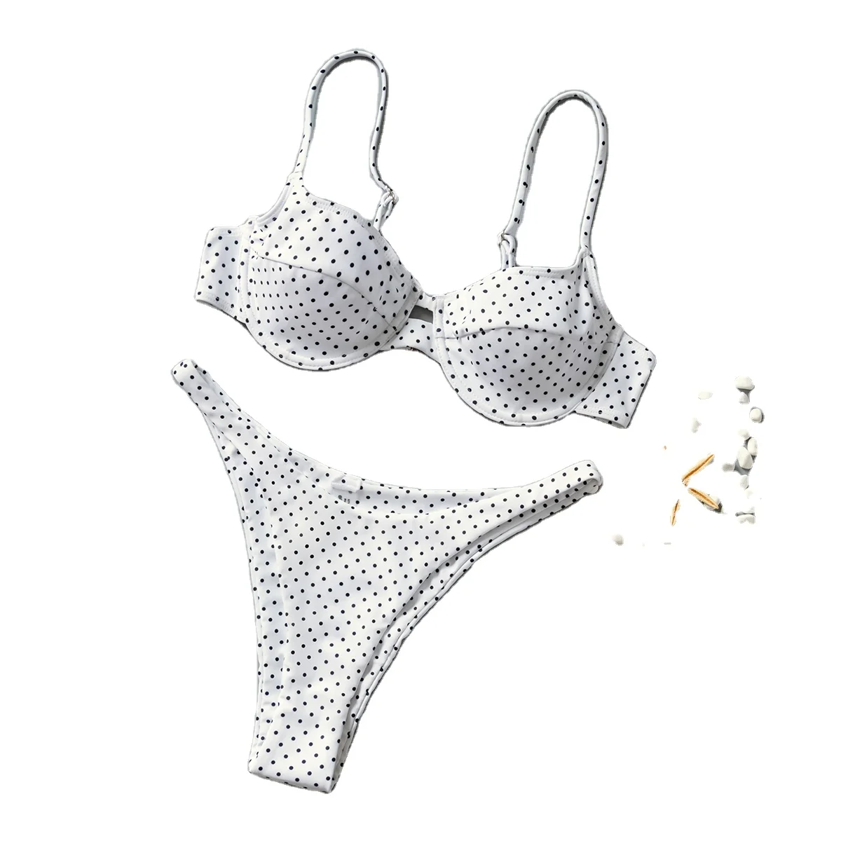 
Super breathable womens swimwear the straps are adjustable sexy bikini cover up 