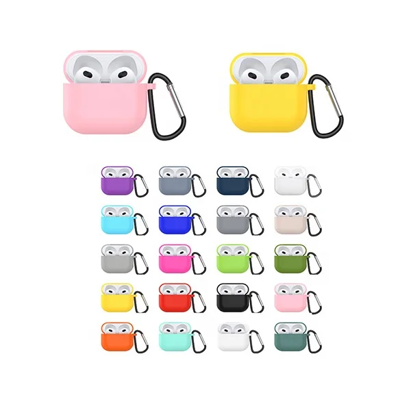 Мягкий защитный чехол для Apple Air Pods 3 чехлы беспроводных наушников Airpods Pro аксессуары