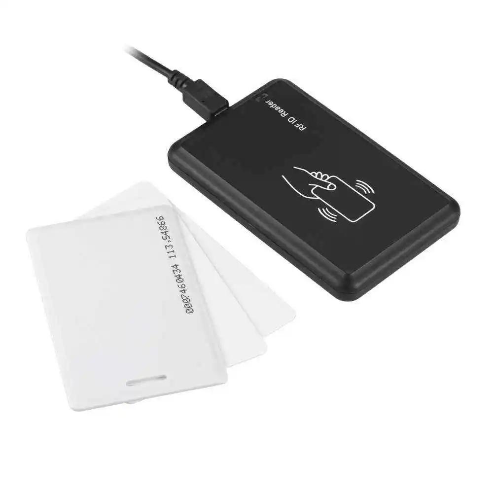 125Khz & 13.56Mhz rfid reader long range desktop rfid card reader writer