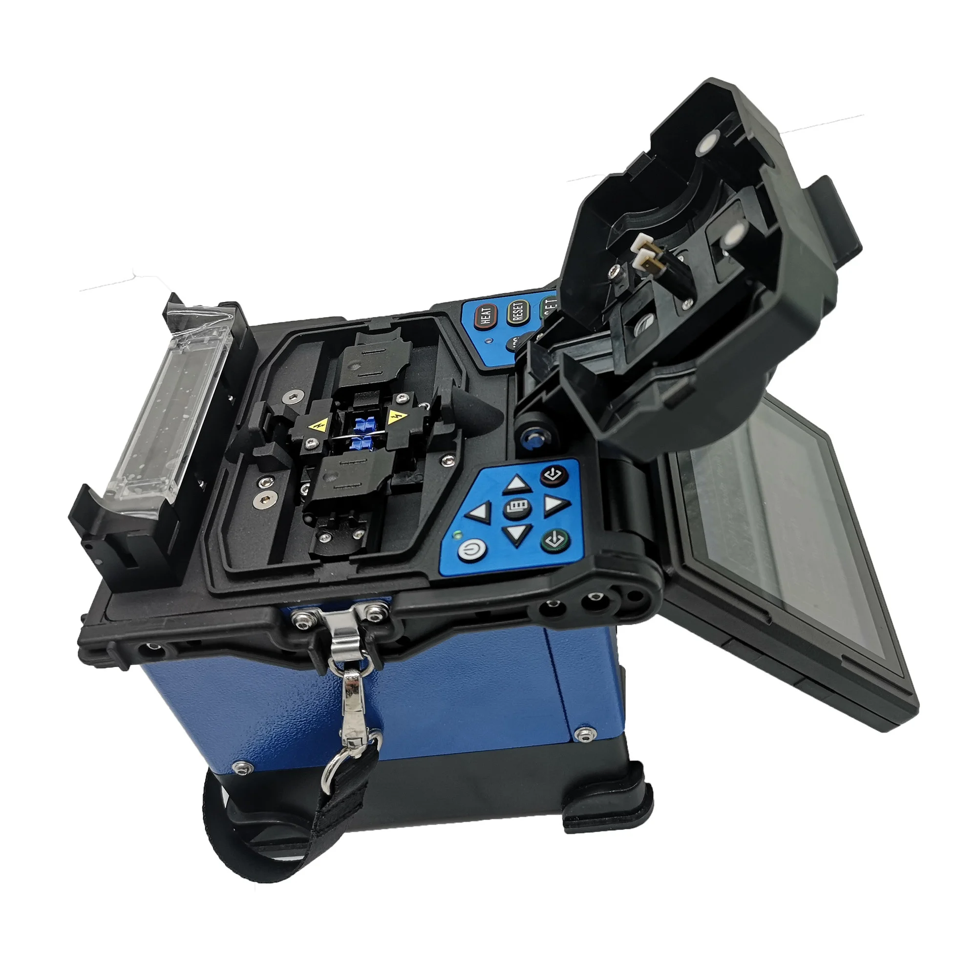 FTTH Small Size High Precision Optical Fiber Welding Machine with Multi-Language