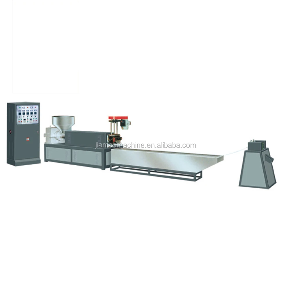 Granulator Making Ldpe Recycling Plastic Film Double Roller Press Granulating Machine