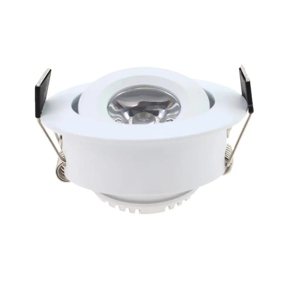 
Hot Sale Anti Glare Aluminum 12V 3W Adjustable Recessed Led Ceiling Downlight 