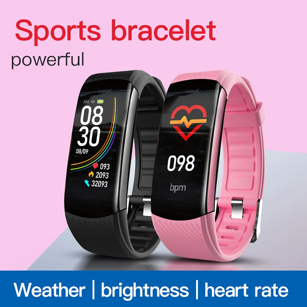 Wholesale Hot Selling C6T Reloj Smart Watch For Men Women Touch Sport Fitness Tracker Heart Rate Temperature Lady Smart Bracelet