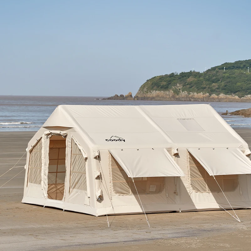 Coody Sole Supplier Coody Inflatable Tent Waterproof UV Protection 13.68 Sqm Coody Air Tent Outdoor Tent Camp