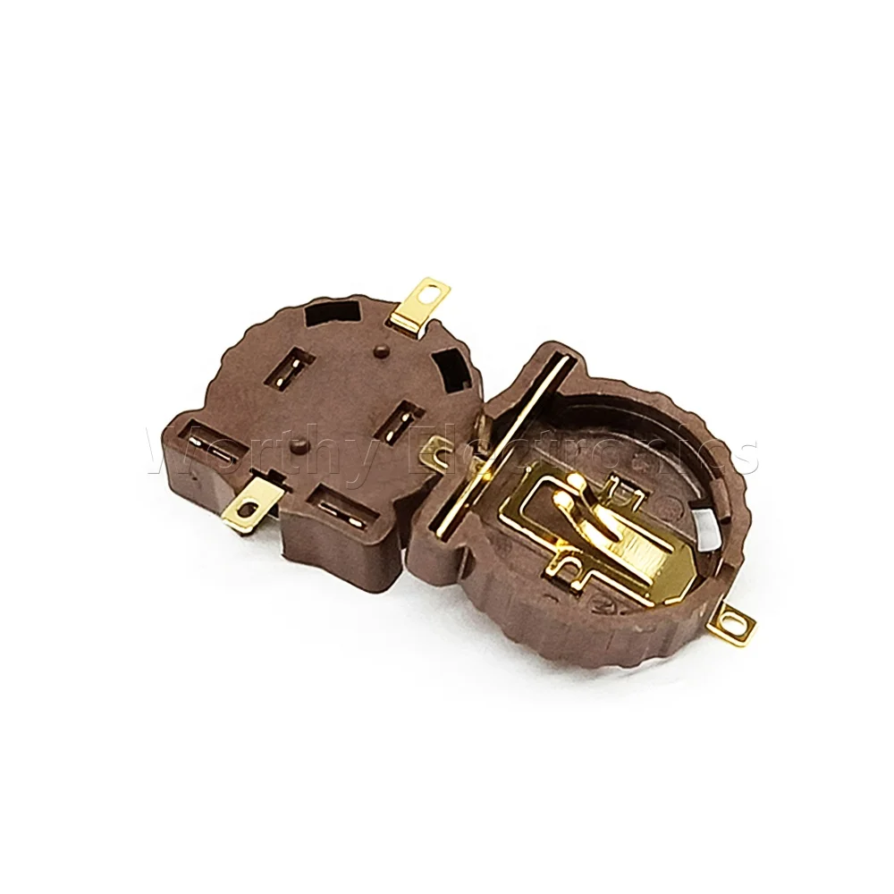 Electrical components accessories coin cell holder button battery holder BS-1220-2 for battery CR1220 BS-12-B3AA007