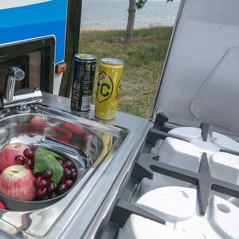Compaks RV горячей оцинковкой всплывающее окно дом на колесах