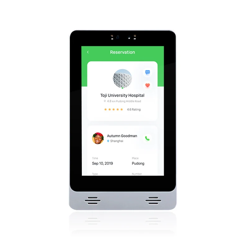 8 Inches Portable Wifi Table Small Lcd Digital Signage Media Player Table Advertising Player