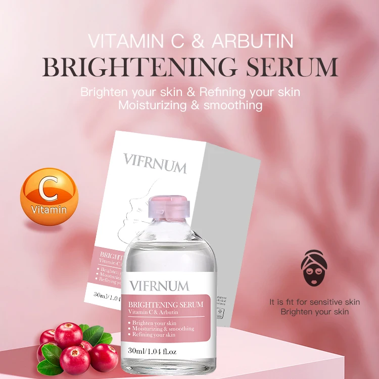 Salicylic Acid private label 30ml sodium hyaluronate skin brightening facial glow serum whitening arbutin vitamin c serum for skin lightening Acne