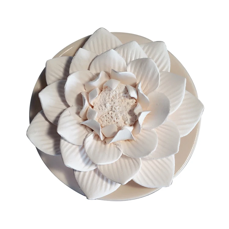 White Porcelain Flower Diffuser with 100ml Ceramic Vase TS-CF013