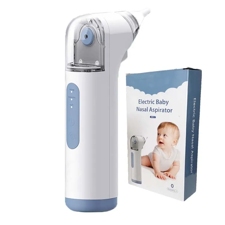 Electric Baby Nose Sucker Rechargable Snot Sucker for Newborn and Infants,Mucus Booger Remover Baby Nasal Aspirator (1600283908986)
