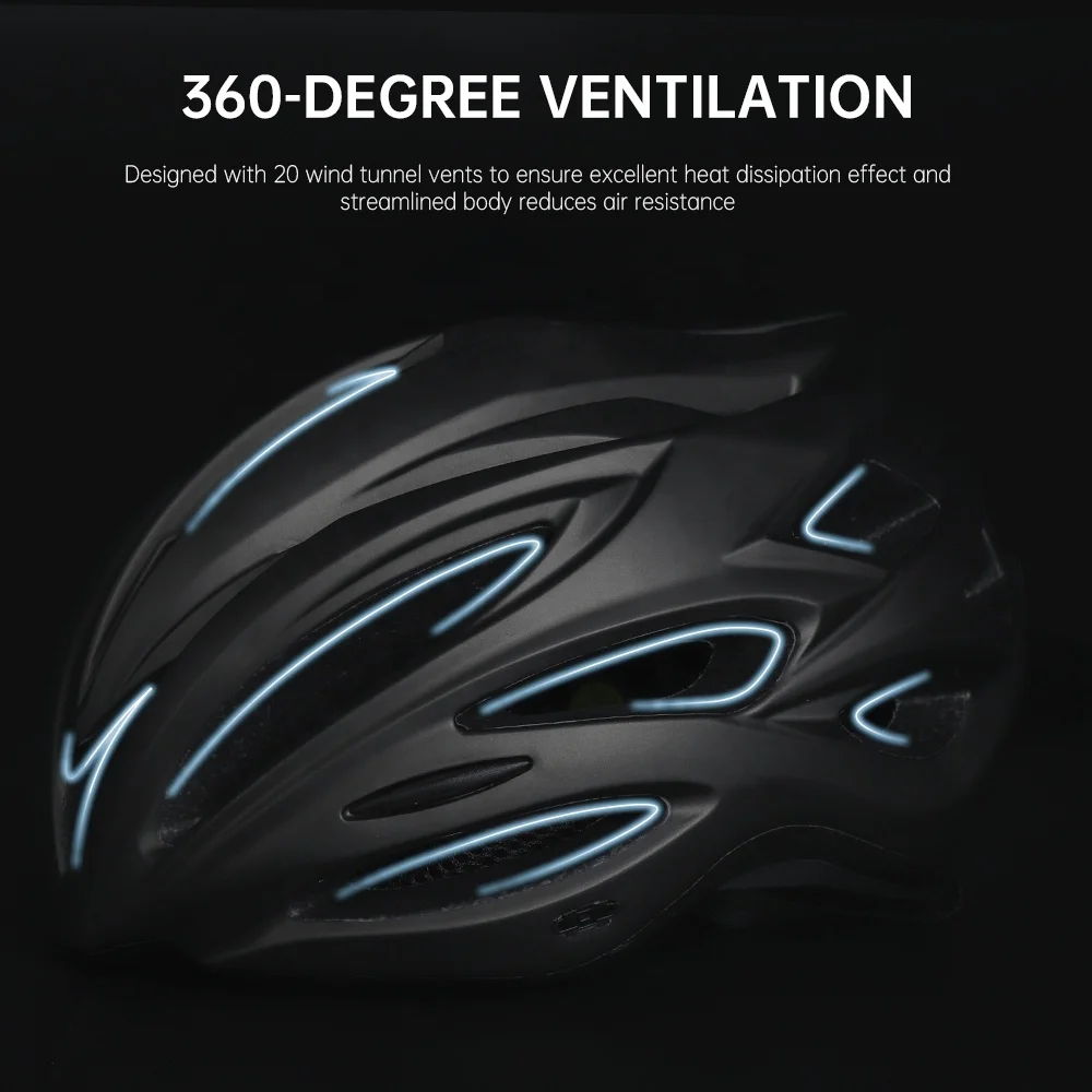 VICTGOAL Bicycle Cycling Bike Helmet with Camera Bracket 4k bluetooth Wala Intercom Camer Black Visor Orange Led Goggles