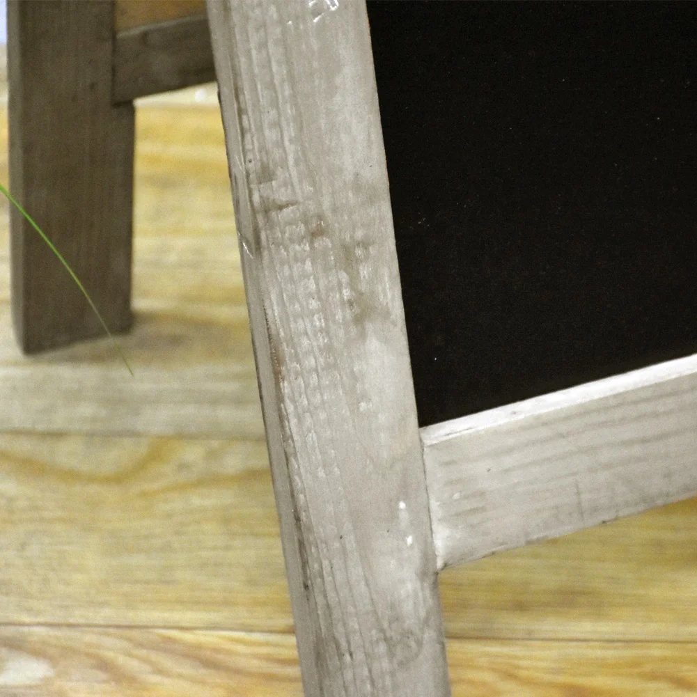 Top Seller Arts&crafts Event Decoration A-framed Chalkboard Sign, Popular Eye Catching Retro Style Chalkboard Decor WIth Markers