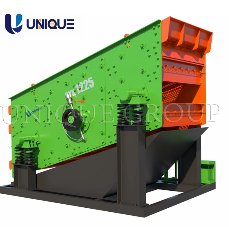 New design three decks mobile screening plant vibrating screen for sale Vibration Screen