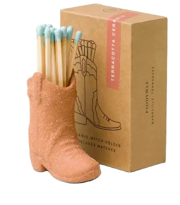Uobobo Wholesale match jar with striker  safety match jar long match jar