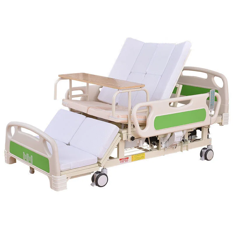 Multifunction Electric Nursing Home Bed Foldable  Home Care Hospital Bed Icu Electric Hospital Medical Beds With Toilet