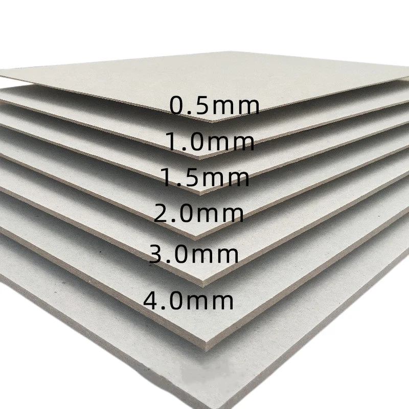 Wholesale Grey board manufacturer 0.5MM 1MM 2MM 3MM 4MM  grey back board