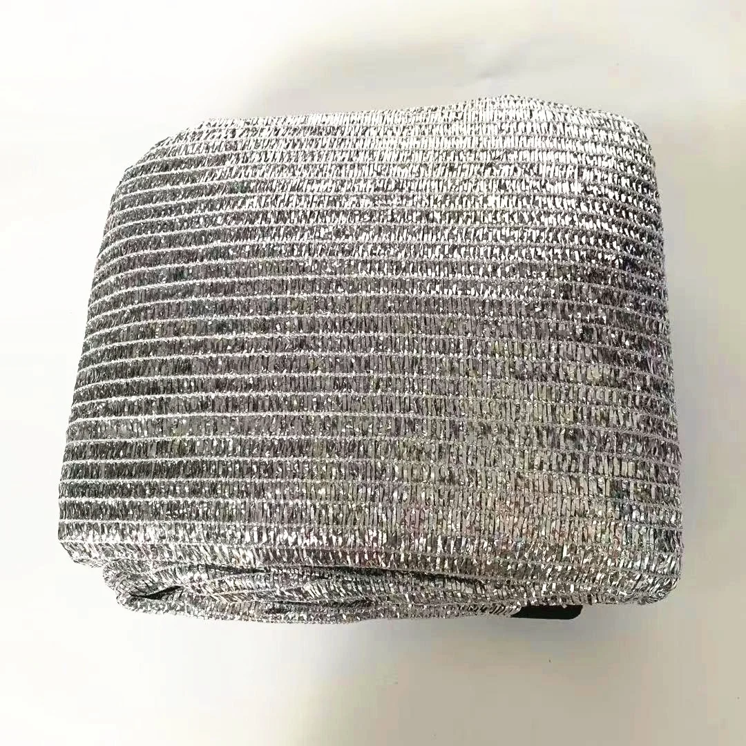 Sun Reflective Aluminum Shade Net HDPE Greenhouse Silver dog aluminum shade net