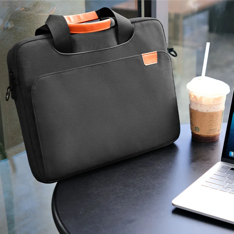 Laptop Sleeve bag Notebook Pouch For Macbook HP Dell Acer Shockproof Computer Briefcase Travel Business Men Case